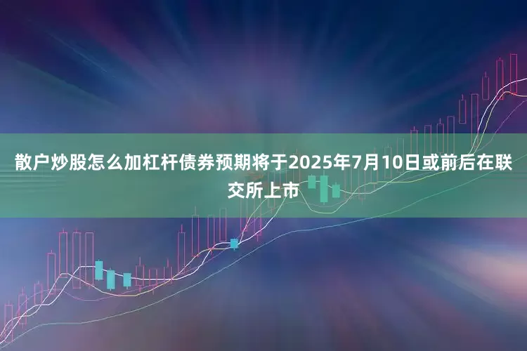 散户炒股怎么加杠杆债券预期将于2025年7月10日或前后在联交所上市