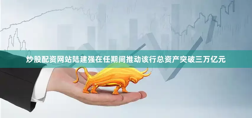 炒股配资网站陆建强在任期间推动该行总资产突破三万亿元